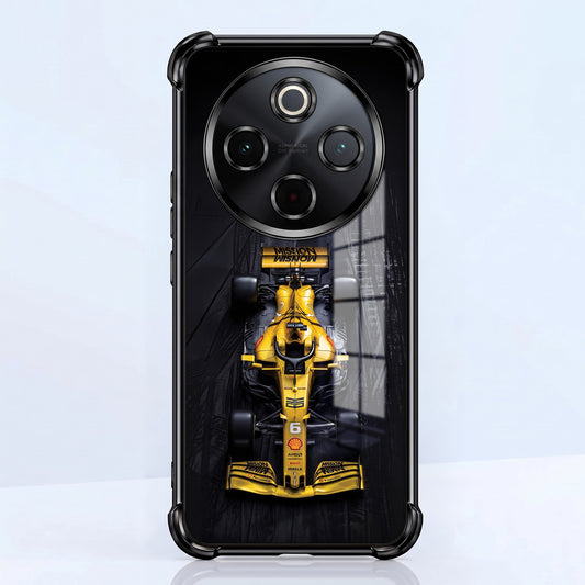 Vivo T4 5G F1 Racing Cars Airbags Printed Back Case