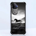 Vivo V50 5G Running Horse Printed Back Case