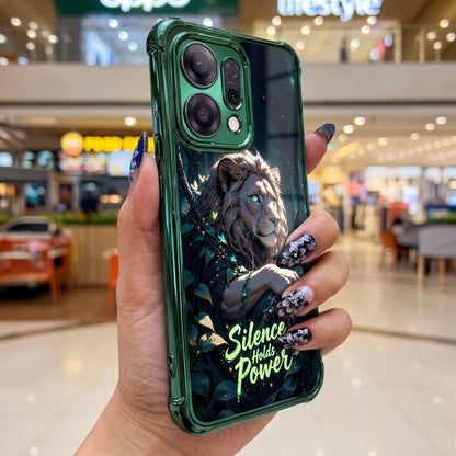 Oppo Reno 14 5G Silence Holds Power Airbags Printed Back Case