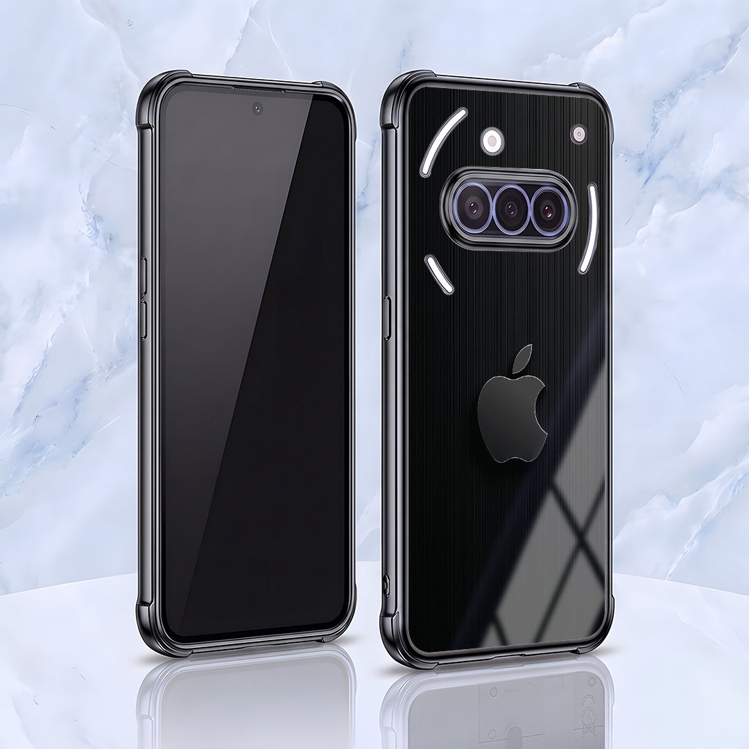 Nothing Phone 3a 5G Premium Black Apple Airbags Printed Back Case