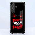 Samsung Galaxy A36 5G Don't Touch My Phone Airbags Printed Back Case