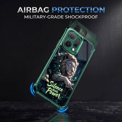 Oppo Reno 14 5G Silence Holds Power Airbags Printed Back Case