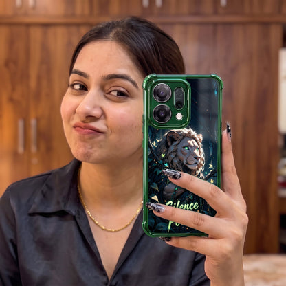 Oppo Reno 14 5G Silence Holds Power Airbags Printed Back Case