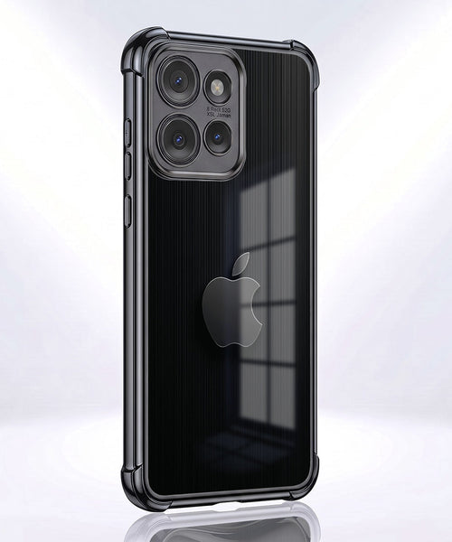 Motorola Edge 50 Neo 5G Premium Black Apple Airbags Printed Back Case