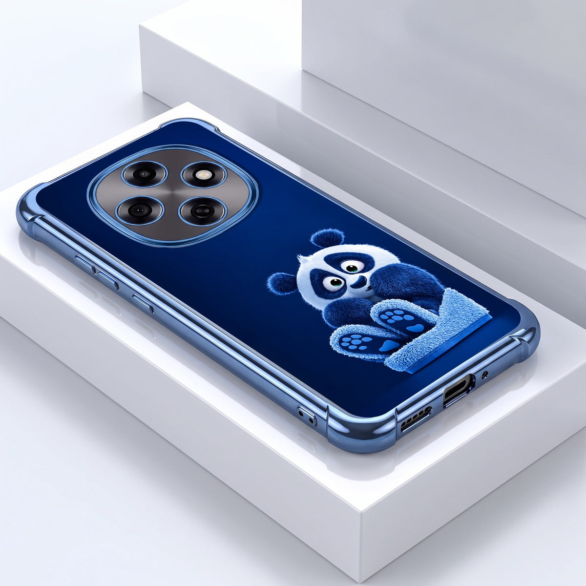 Oppo F31 Pro 5G Cute Panda Airbags Printed Back Case