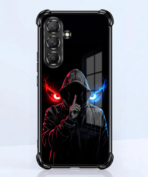 Samsung Galaxy A56 5G Hooded Shadow Demon Airbags Printed Back Case