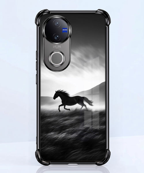Vivo V50 5G Phantom Horse Airbags Printed Back Case