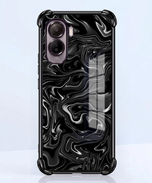 Vivo T5 Pro 5G Dark Swirl Airbags Printed Back Case