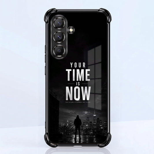 Samsung Galaxy A56 5G Your Time Is Now Airbags Printed Back Case