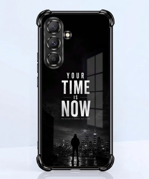 Samsung Galaxy A36 5G Your Time Is Now Airbags Printed Back Case