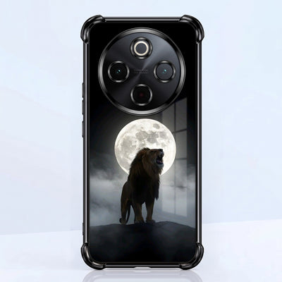 Vivo T4 5G Lunar Wolf Airbags Printed Back Case