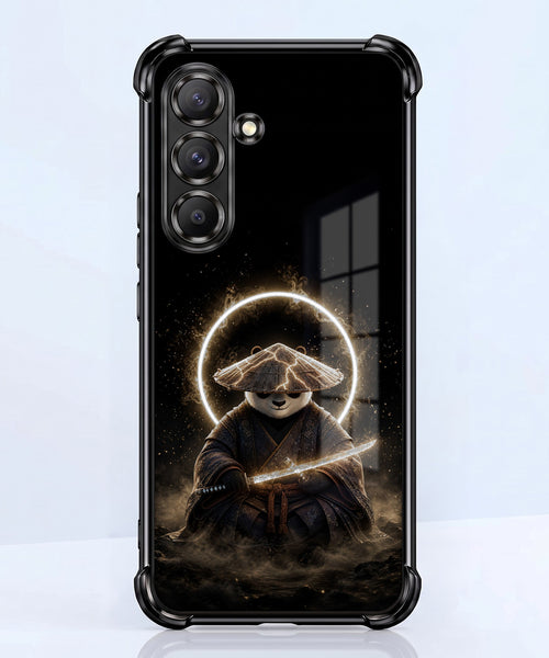 Samsung Galaxy A56 5G Warrior Panda Airbags Printed Back Case