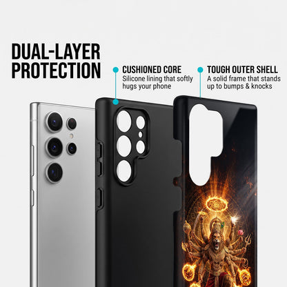Samsung Galaxy S25 Ultra 5G Lord Narasimha Protective Cases