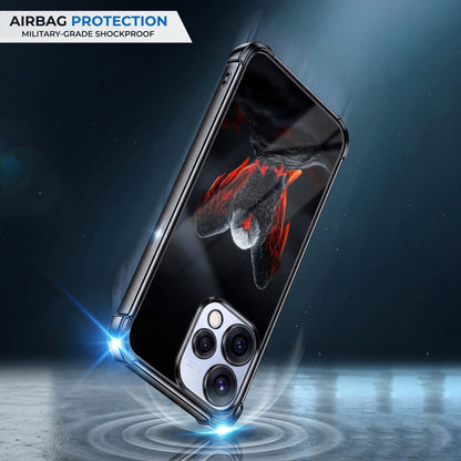 Oppo Reno 15 5G Premium Black Eagle Airbags Printed Back Case
