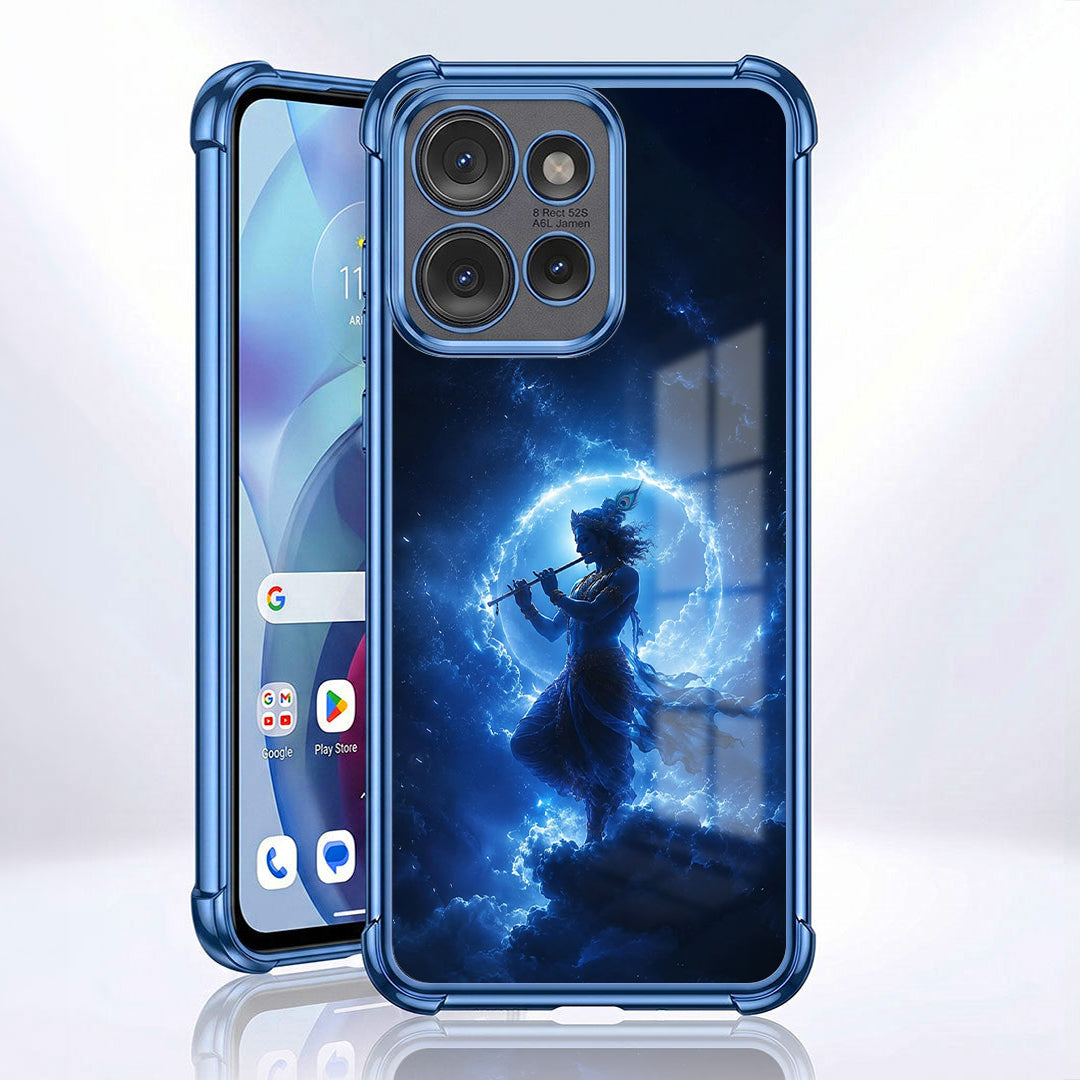 Motorola Edge 50 Neo 5G Lord Krishna Airbags Printed Back Case