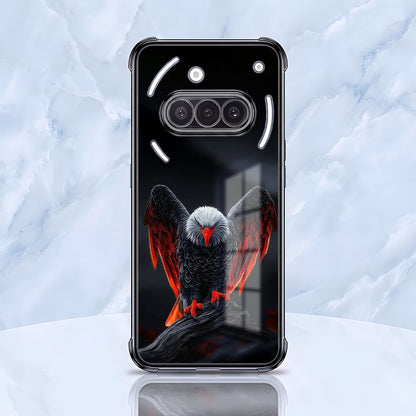 Nothing Phone 3a 5G Premium Black Eagle Airbags Printed Back Case