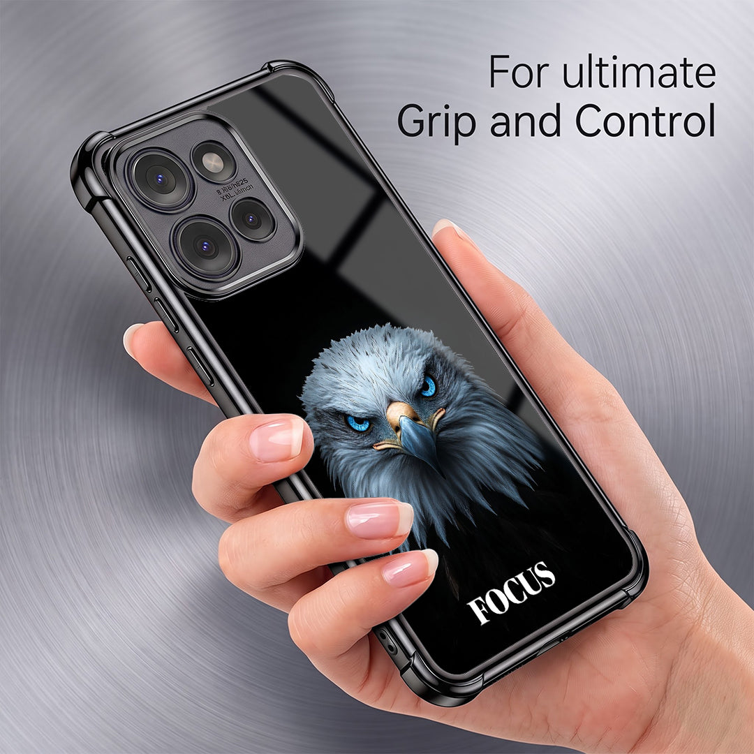 Motorola Edge 50 Neo 5G Premium Eagle Focus Airbags Printed Back Case