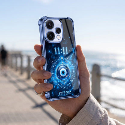 Oppo Reno 15 5G Premium God’s Plan Evil Eye Airbags Printed Back Case