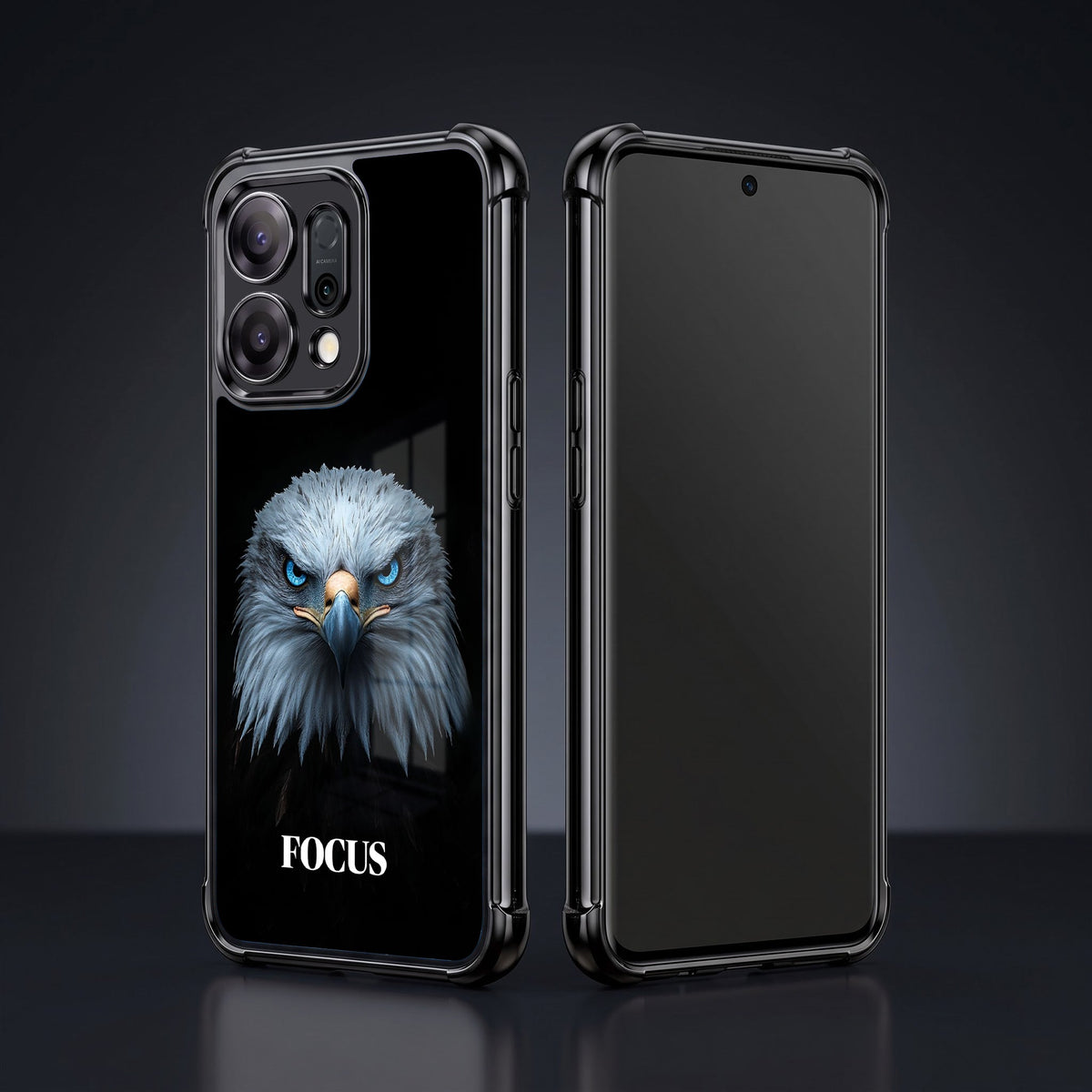 Oppo Reno 14 5G Premium Eagle Focus Airbags Printed Back Case