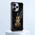 Oppo Reno 15 5G Premium I Am The Best Gold Airbags Printed Back Case
