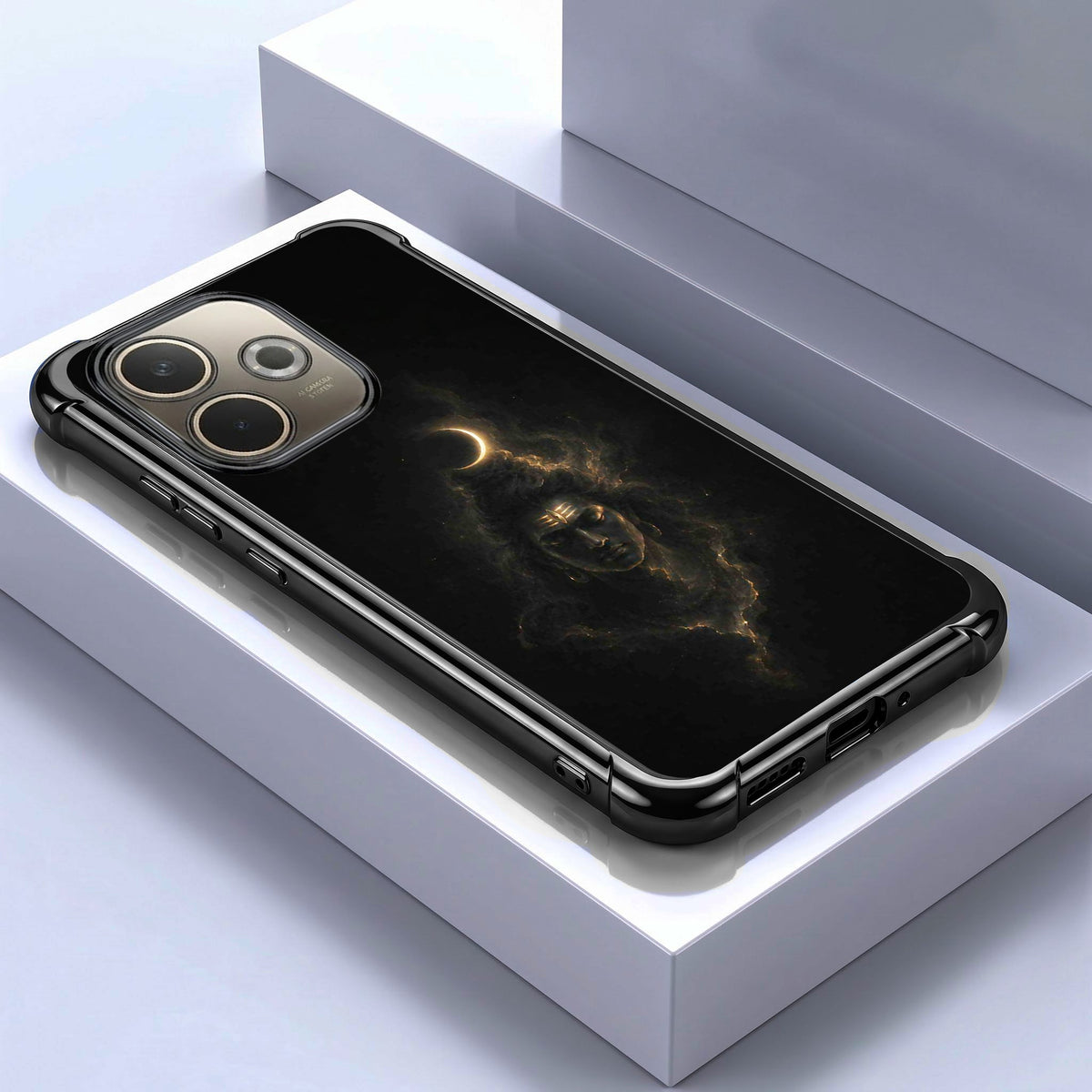 Oppo A5 Pro 5G Divine Mahadev Airbags Printed Back Case