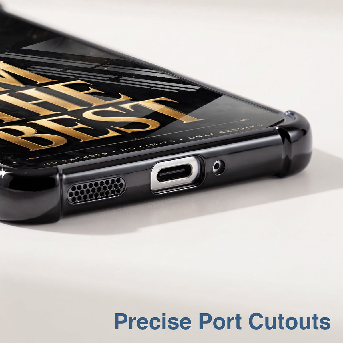Oppo F29 5G Premium I Am The Best Gold Airbags Printed Back Case