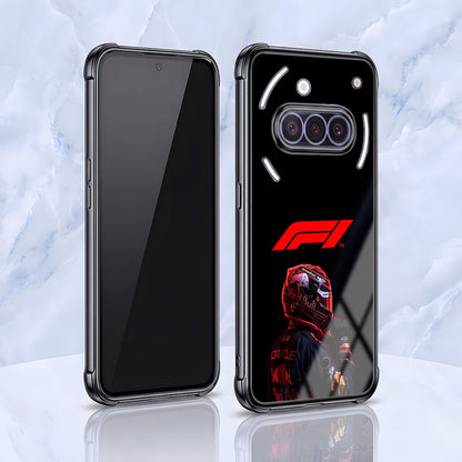 Nothing Phone 3a 5G F1 Rider Airbags Printed Back Case