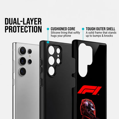 Samsung Galaxy S25 Ultra 5G F1 Racing Car Driver Protective Cases