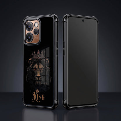 Oppo Reno 15 Pro Mini 5G Premium Crowned Lion Airbags Printed Back Case