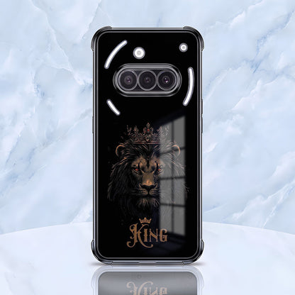 Nothing Phone 3a 5G Premium Crowned Lion Airbags Printed Back Case