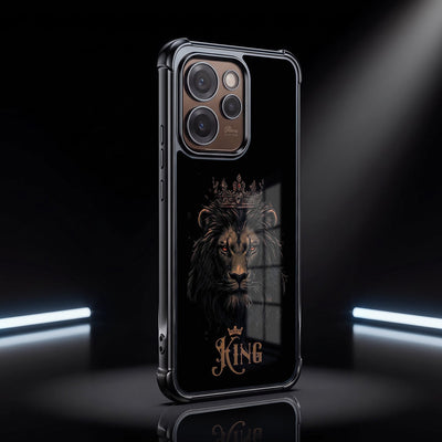 Oppo Reno 15 Pro Mini 5G Premium Crowned Lion Airbags Printed Back Case