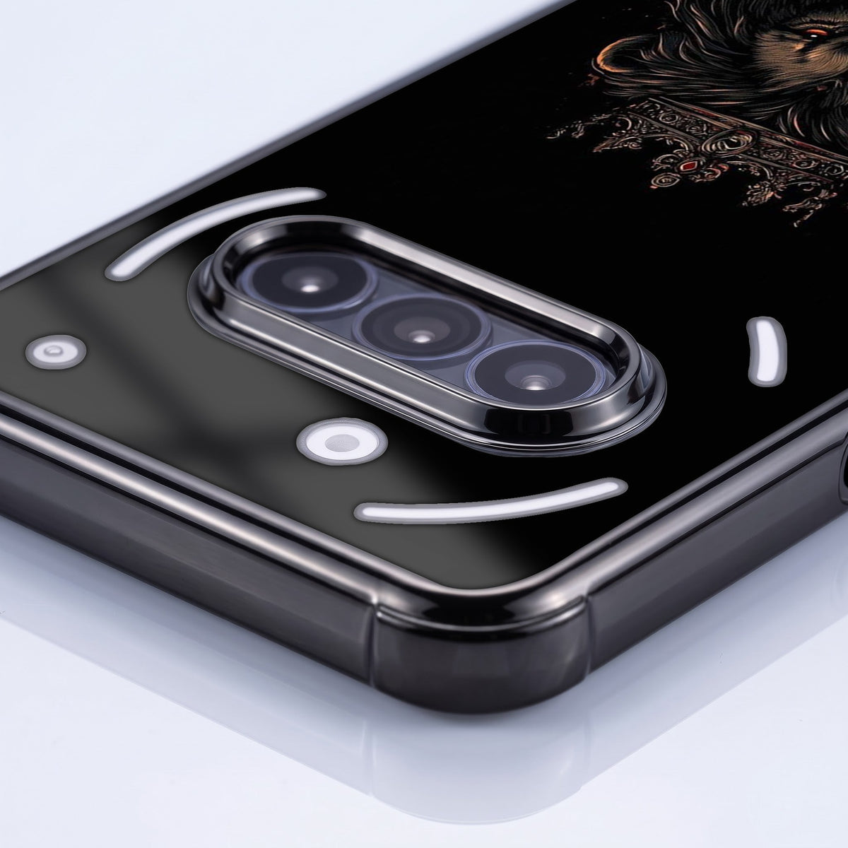 Nothing Phone 3a 5G Premium Crowned Lion Airbags Printed Back Case