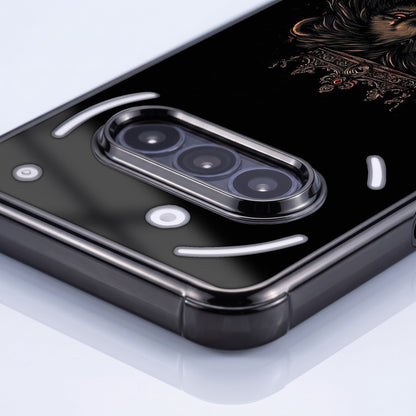 Nothing Phone 3a 5G Premium Crowned Lion Airbags Printed Back Case