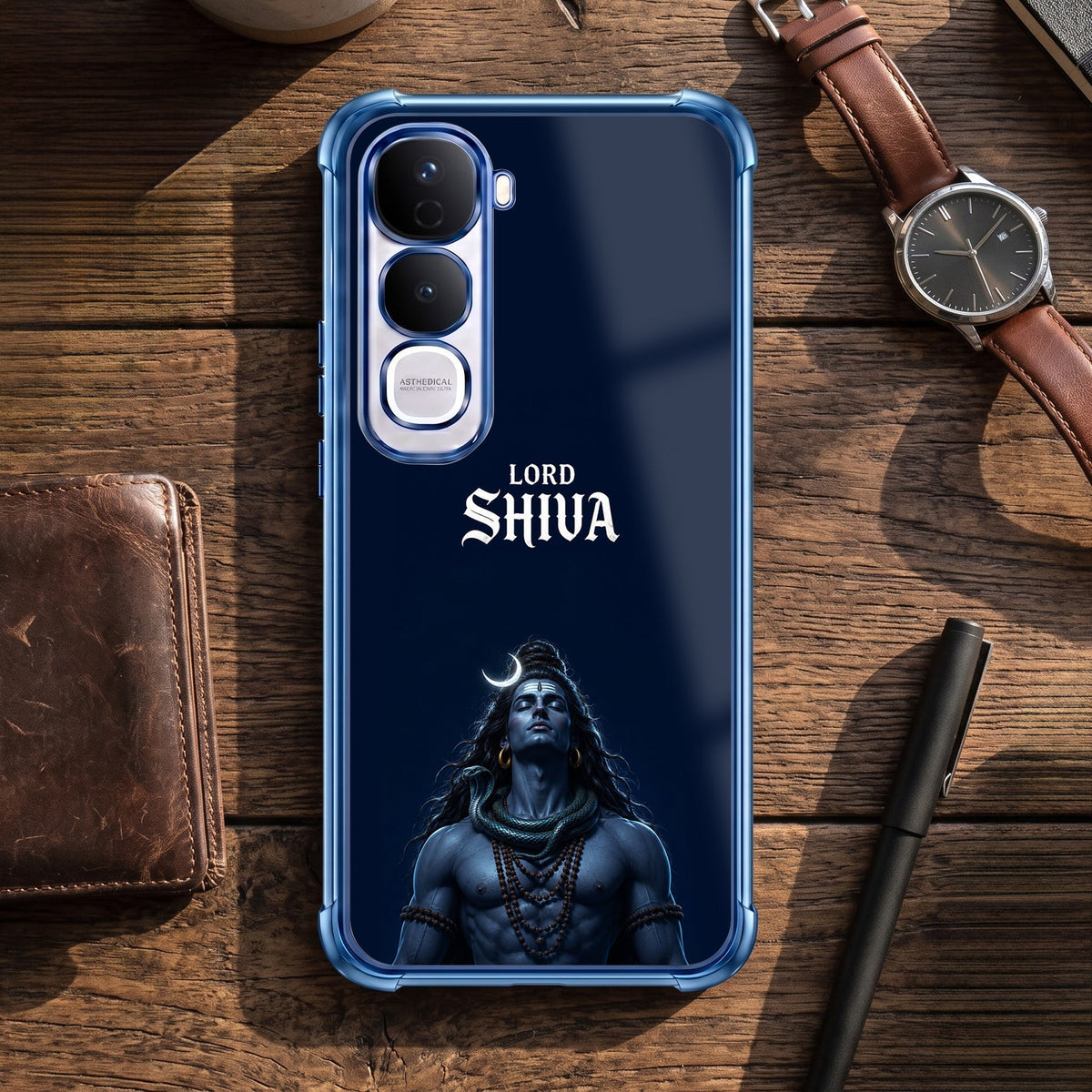 Vivo Y400 Pro 5G Premium Lord Shiva Airbags Printed Back Case