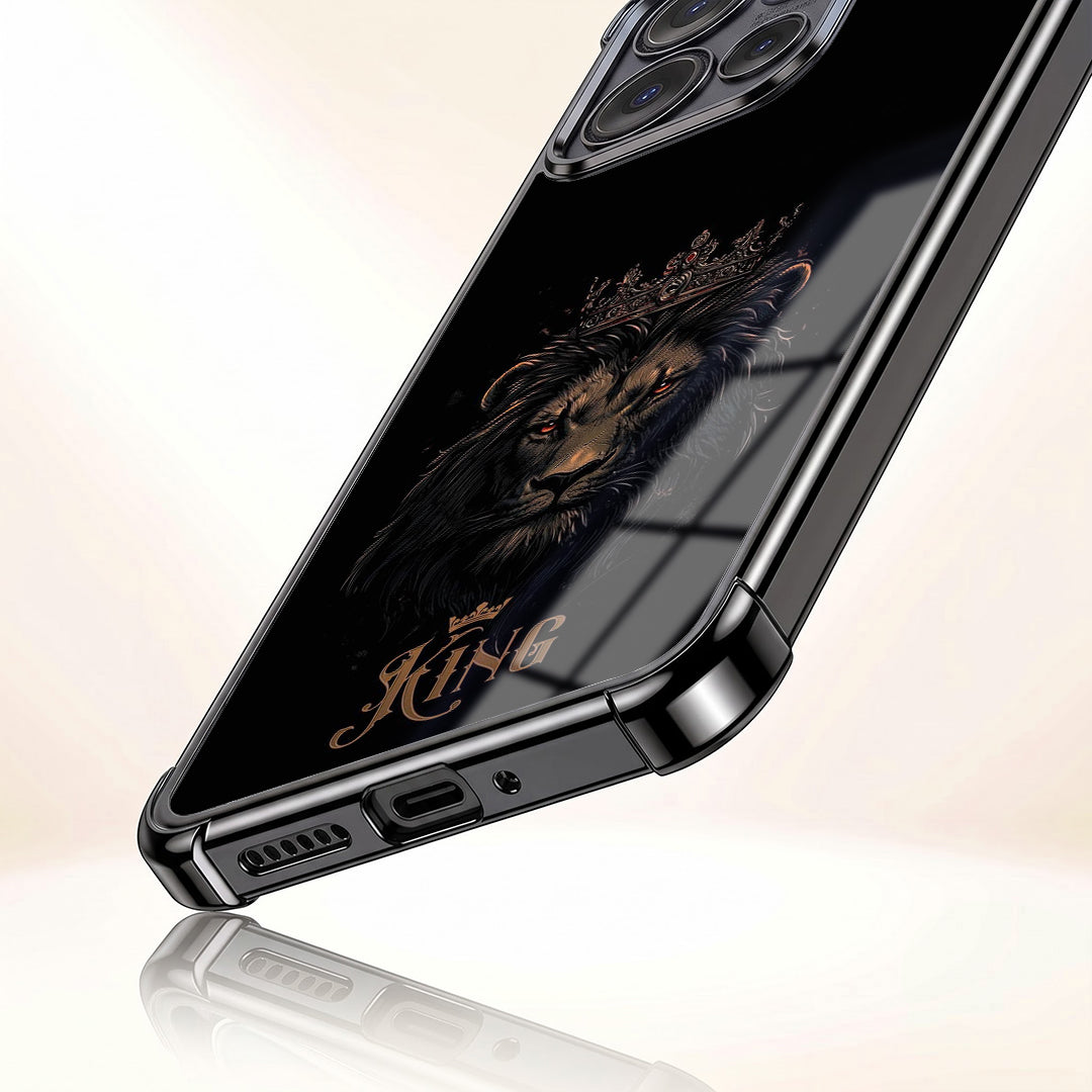 Motorola Edge 50 Neo 5G Premium Crowned Lion Airbags Printed Back Case