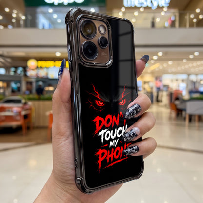 Oppo Reno 15 Pro Mini 5G Don't Touch My Phone Airbags Printed Back Case