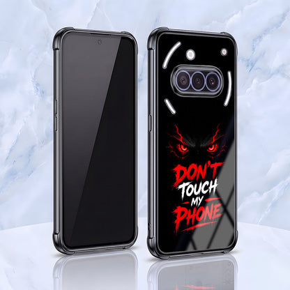 Nothing Phone 3a 5G Don't Touch My Phone Airbags Printed Back Case
