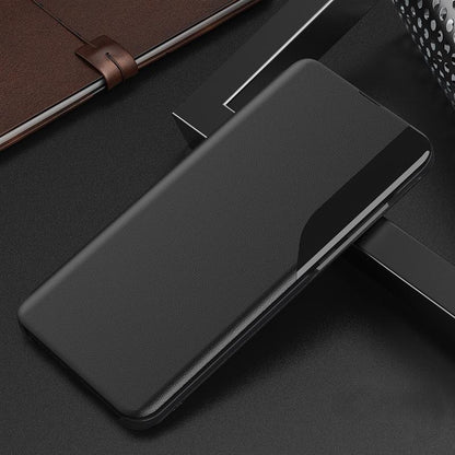 Vivo Y200e 5G Luxury Half Window Leather Flip Case