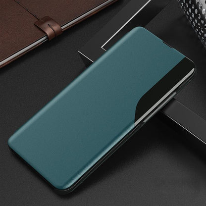 Vivo Y200e 5G Luxury Half Window Leather Flip Case