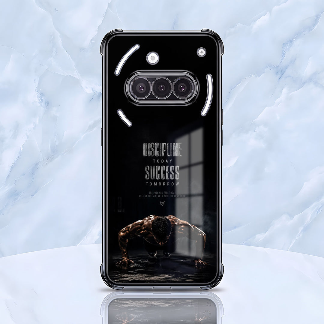Nothing Phone 3a 5G Premium Discipline Today Airbags Printed Back Case