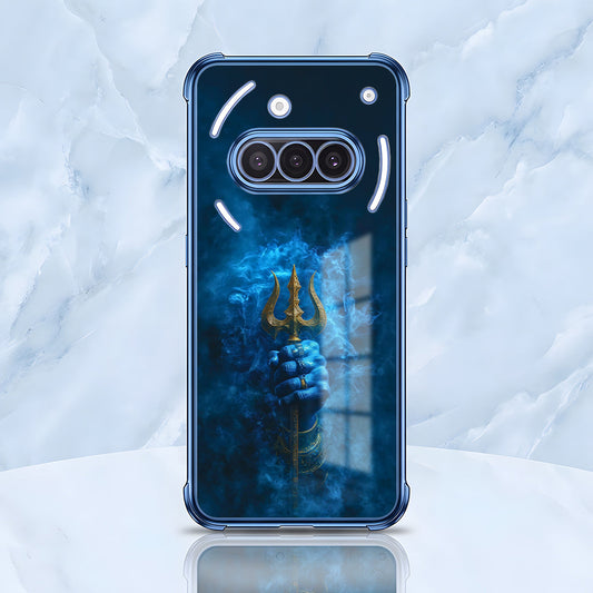Nothing Phone 3a 5G Premium Shiv Trishul Airbags Printed Back Case