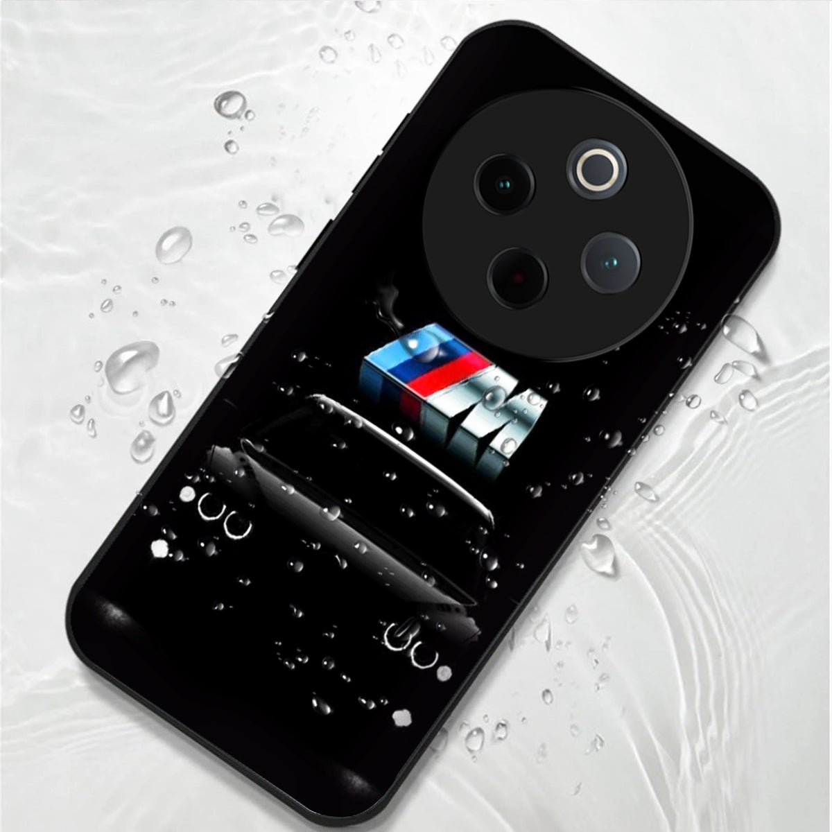 Vivo T4 5G Premium Acrylic Shockproof Glass Back Case (Motorsport Edition)