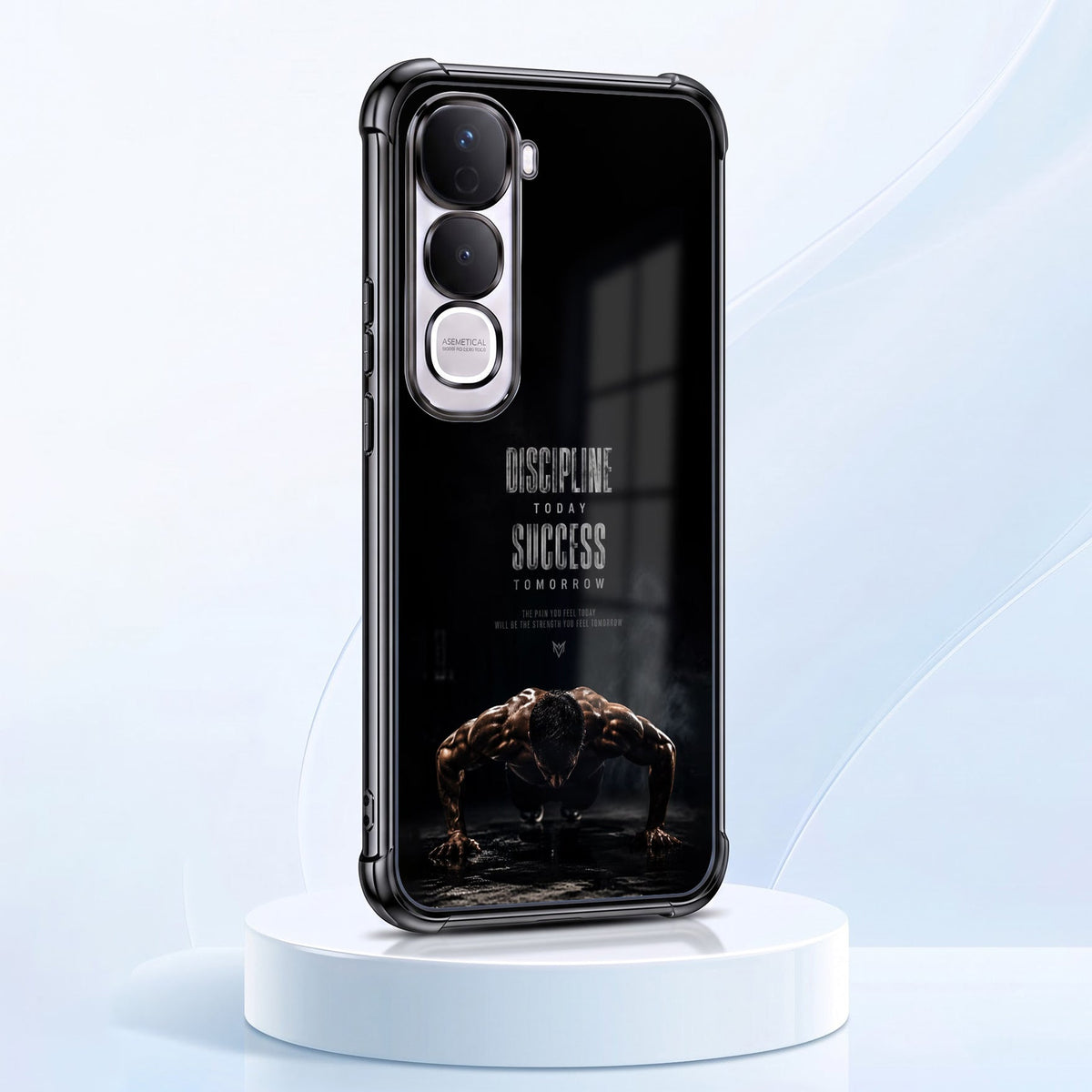 Vivo Y400 Pro 5G Premium Discipline Today Airbags Printed Back Case