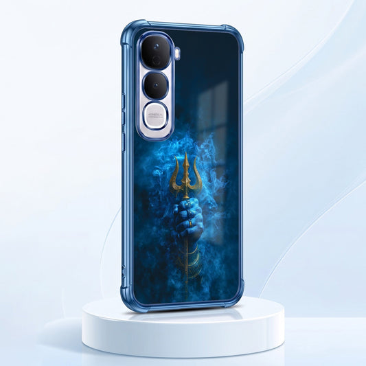 Vivo Y400 Pro 5G Premium Shiv Trishul Airbags Printed Back Case