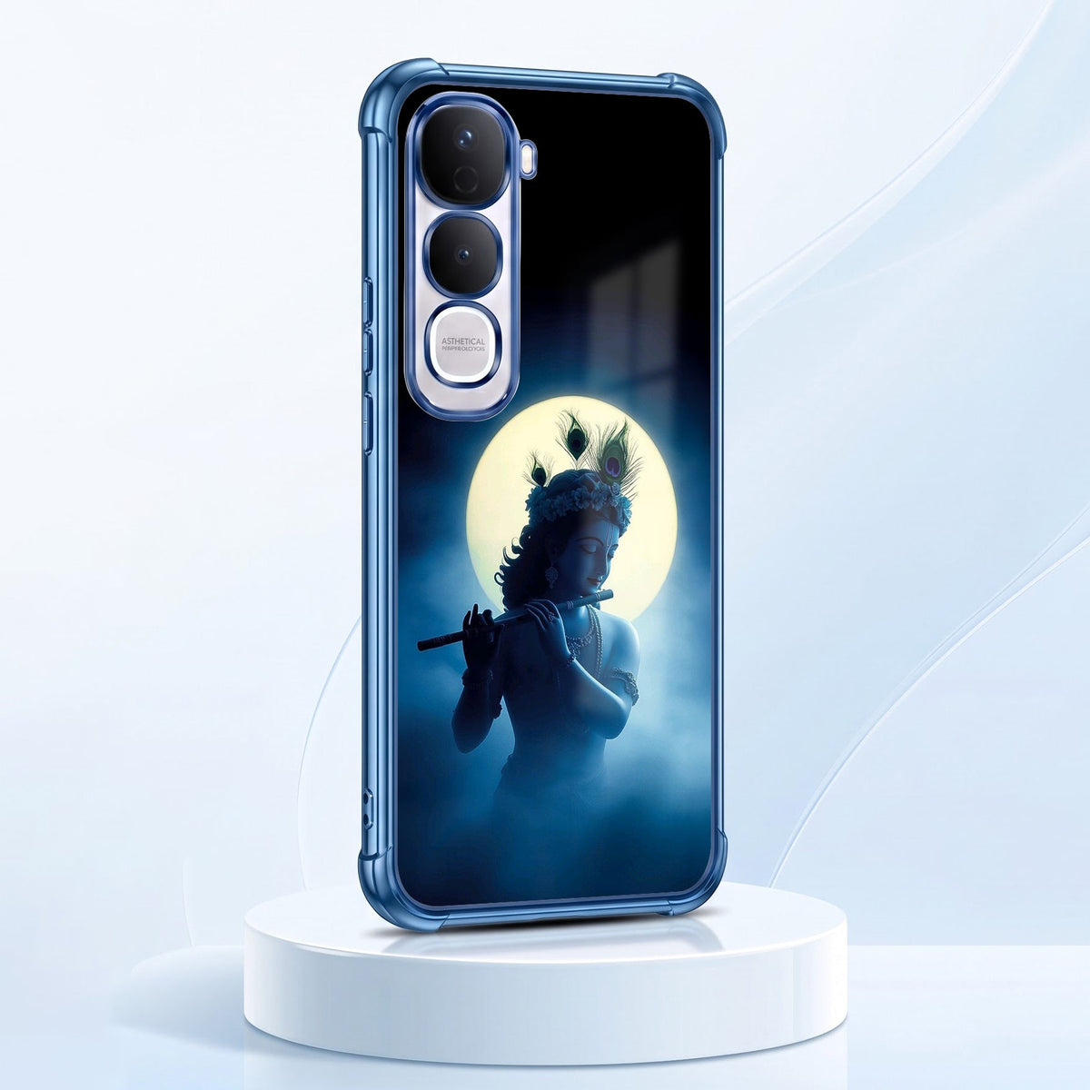 Vivo Y400 Pro 5G Midnight Krishna Airbags Printed Back Case
