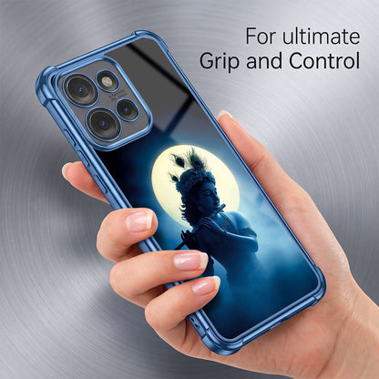 Motorola Edge 50 5G Midnight Krishna Airbags Printed Back Case