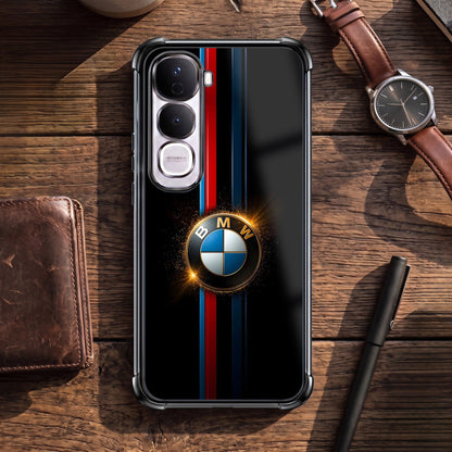 Vivo Y400 Pro 5G Premium BMW Logo Airbags Printed Back Case