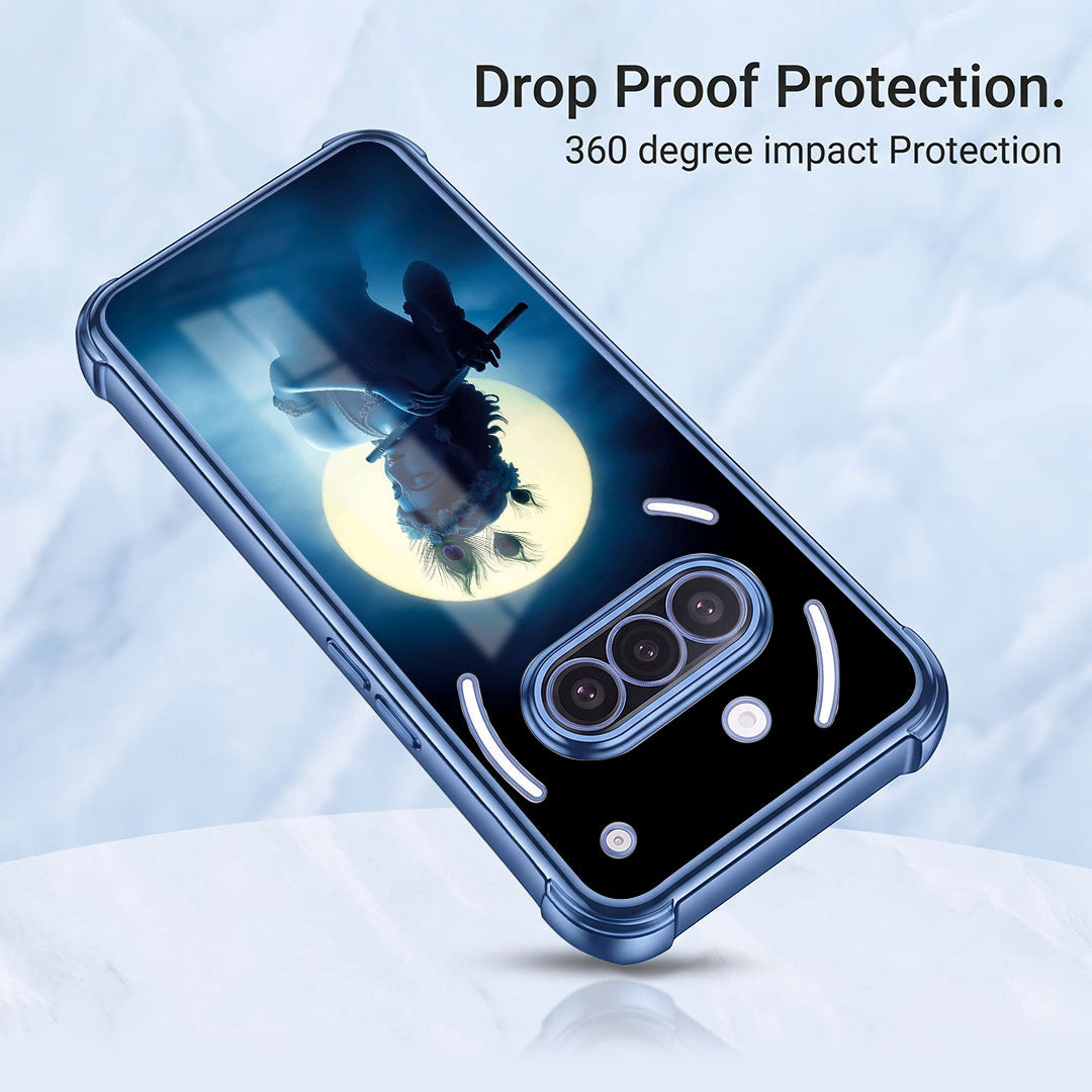 Nothing Phone 3a 5G Midnight Krishna Airbags Printed Back Case