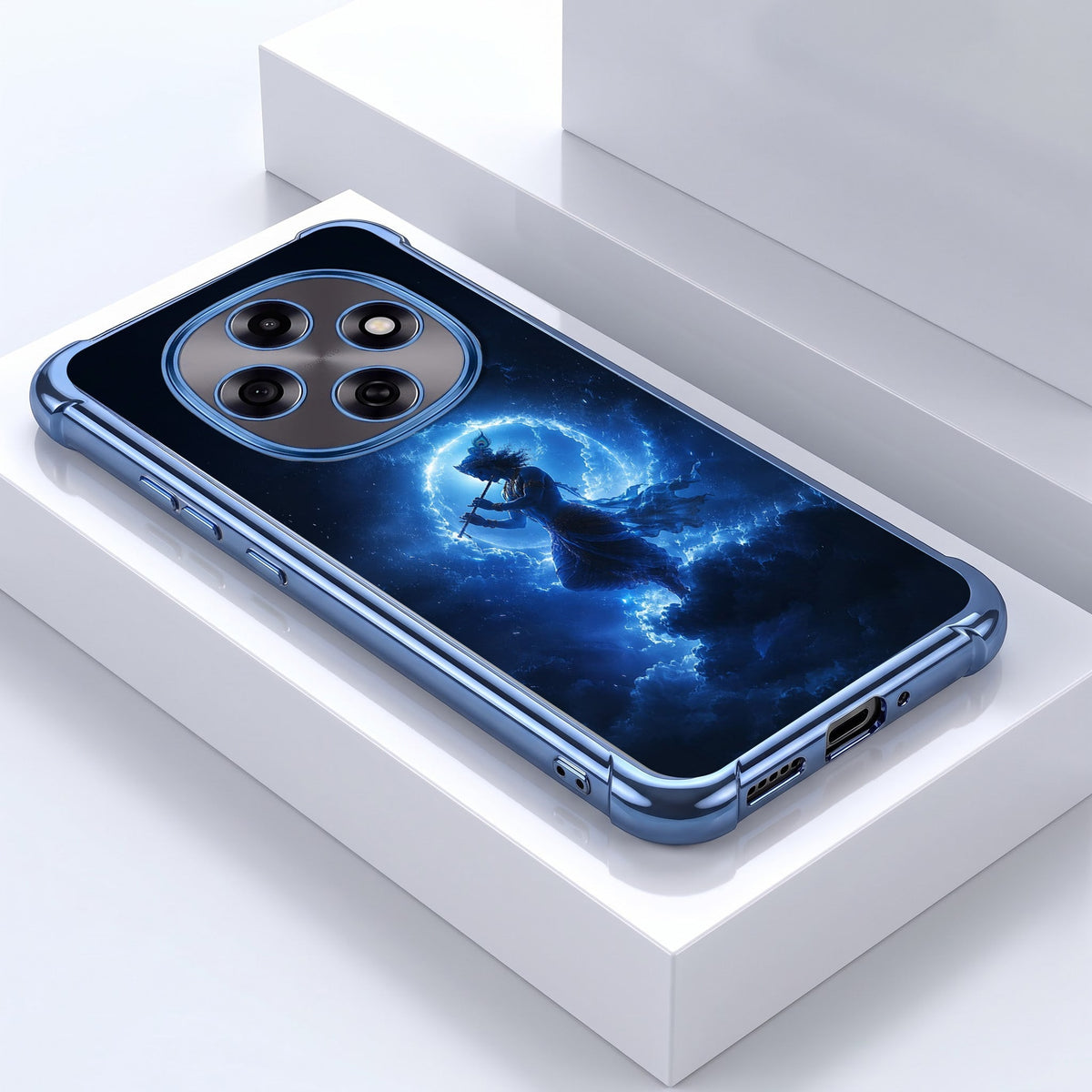 Oppo F31 Pro 5G Lord Krishna Airbags Printed Back Case