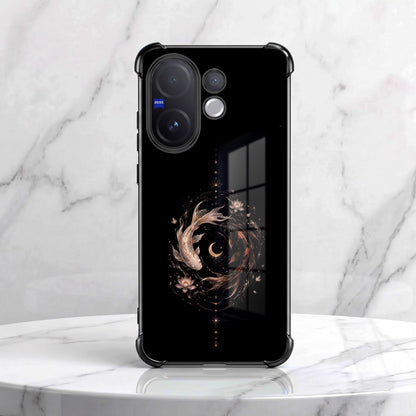 Vivo V60 5G Celestial Koi Airbags Printed Back Case